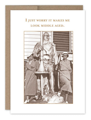 MIDDLE AGED CARD