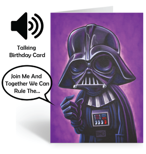 DARTH VADER SOUND GREETING CARD