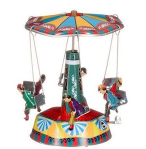 TIN CIRCUS CAROUSEL