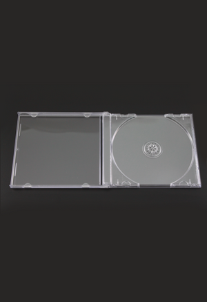 DOUBLE CD CASE AND TRAY