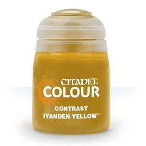 CITADEL CONTRAST: IYANDEN YELLOW (18ML) PAINT *COST PRICE SALE*
