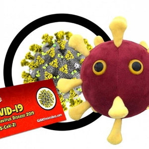 CARONAVIRUS PLUSHIE COVID-19 (SARS-CoV-2) GIANT MICROBES