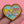 HEY ARNOLD HELGA HEART BADGE