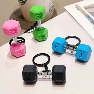BARBELL KEYRING