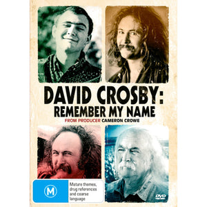 DAVID CROSBY - REMEMBER MY NAME (DVD)
