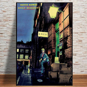 DAVID BOWIE ZIGGY STARDUST ALBUM POSTER 9