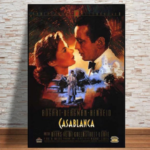 CASABLANCA RETRO MOVIE POSTER MAXI 277