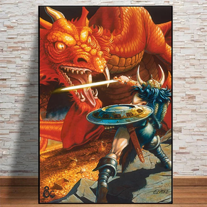 DUNGEONS & DRAGONS CLASSIC BATTLE POSTER MAXI  79