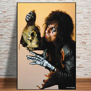 ALICE COOPER 1987 COLOUR POSTER 393
