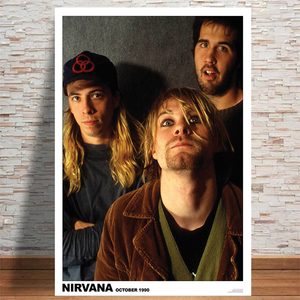 NIRVANA 1990 COLOUR POSTER 127