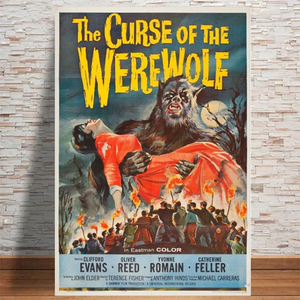 CURSE OF THE WEREWOLF RETRO POSTER 426