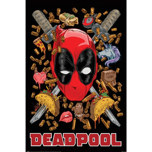 DEADPOOL CHIMICHUNGA POSTER 381