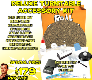 Accessory Turntable SUPER DELUXE TURNTABLE ACCESSORY KIT – Real Groovy