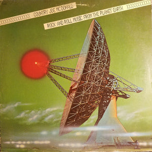 COUNTRY JOE MCDONALD | ROCK AND ROLL MUSIC FROM THE PLANET EARTH - WRITING ON COVER