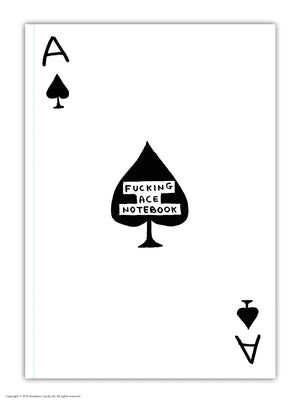 NOTEBOOK | FUCKING ACE A5 NOTEBOOK DAVID SHRIGLEY