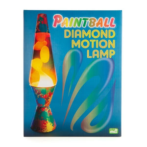 RETRO LAVA LAMP PAINTBALL MOTION DIAMOND CLASSIC SHAPE