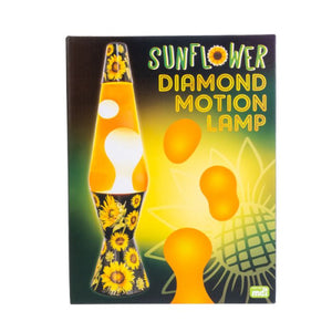RETRO LAVA LAMP SUNFLOWER DIAMOND