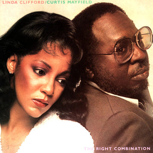 CURTIS MAYFIELD / LINDA CLIFFORD | RIGHT COMBINATION - US - STICKER ON COVER