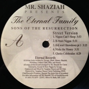 ETERNAL FAMILY | SONS OF THE RESURRECTION - 12 - GENERIC SLEEVE