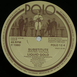 LIQUID GOLD | SUBSTITUTE - 12 - DISCO SPECIAL SLEEVE