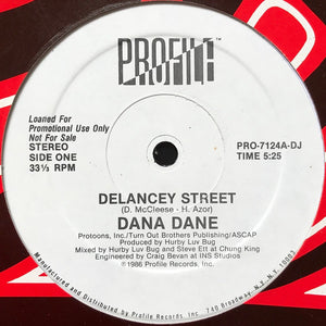 DANA DANE | DELANCEY STREET - 12 - PROFILE COMPANY SLEEVE