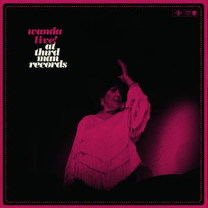 WANDA JACKSON | WANDA LIVE AT THIRD MAN RECORDS - BLACK / BLUE SPLIT