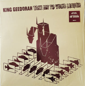 KING GEEDORAH AKA MF DOOM | TAKE ME TO YOUR LEADER - RED VINYL - 2LP - REISSUE