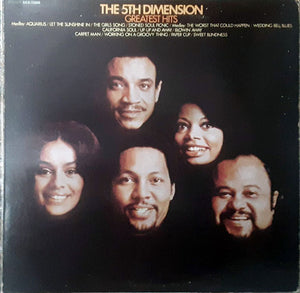 5TH DIMENSION | 5TH DIMENSION GREATEST HITS - WRITING INSIDE COVER - SEAM SPLITS