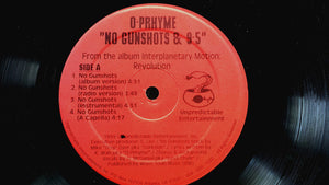 O PRHYME | NO GUNSHOTS / NINE TO FIVE - 12 - GENERIC SLEEVE
