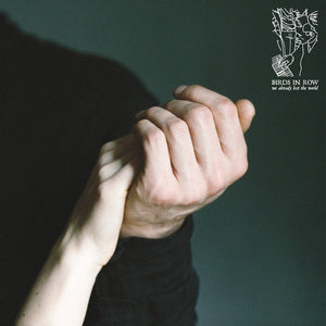BIRDS IN ROW | WE ALREADY LOST THE WORLD - BLACK AND TRANSPARENT BLUE