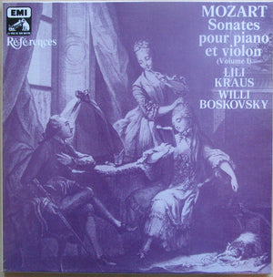 MOZART | SONATAS FOR PIANO AND VIOLIN VOL 1 - KRAUS BOSKOVSKY