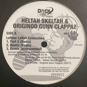 HELTAH SKELTAH / AND ORIGINOO GUNN CLAPPAZ | LEFLAUR LEFLAH ESHKOSHKA 12 - US - GENERIC SLEEVE