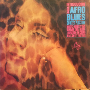 AFRO BLUES QUINTET PLUS ONE | INTRODUCING - TEAR ON COVER - BIT ROUGH