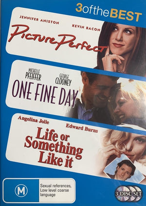MOVIE COM | PICTURE PERFECT / ONE FINE DAY / LIFE OR SOMETHING LIKE IT (3 DVD)