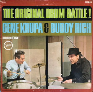 GENE KRUPA / BUDDY RICH | ORIGINAL DRUM BATTLE - US STEREO - REISSUE