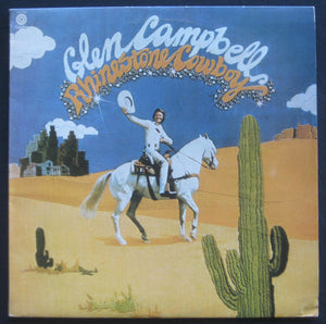GLEN CAMPBELL | RHINESTONE COWBOY - TAPE ON COVER