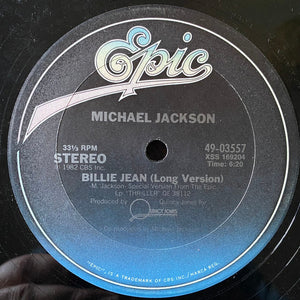 MICHAEL JACKSON | BILLIE JEAN - 12 - GENERIC COVER