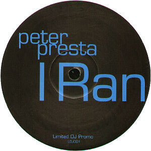PETER PRESTA | I RAN - 12 - GENERIC SLEEVE