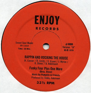 FUNKY FOUR PLUS ONE MORE | RAPPIN AND ROCKING THE HOUSE - 12 - GENERIC SLEEVE