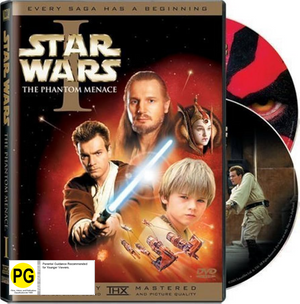 MOVIE SC | STAR WARS EPISODE 1 PHANTOM MENACE (2DVD)
