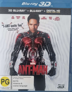 MOVIE BLACT | ANT - MAN 3D (2BLU-RAY)