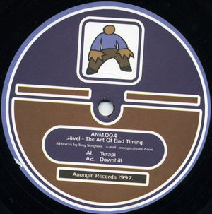 JAVEL | ART OF BAD TIMING EP - SWEDISH PRESSING - GENERIC RECORD COMPANY SLEEVE