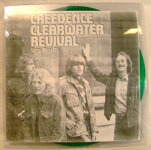 CREEDENCE CLEARWATER REVIVAL | VERY BEST OF - LIVE AT THE FILLMORE - LIVE RECORDING - GREEN VINYL