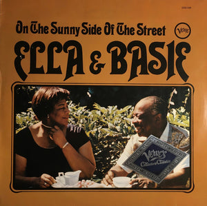 ELLA FITZGERALD / COUNT BASIE | ON THE SUNNY SIDE OF THE STREET - 1975 REISSUE - GERMAN