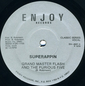 GRANDMASTER FLASH | SUPERAPPIN 12 - US - GENERIC SLEEVE