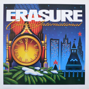 ERASURE | CRACKERS INTERNATIONAL - 12 - STICKER DAMAGE ON BACK