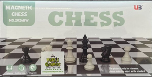 MAGNETIC CHESS TRAVEL SET 8"