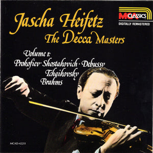 JASCHA HEIFETZ | DECCA MASTERS VOL 1