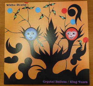 WHITE DENIM | CRYSTAL BULLETS / KING TEARS 12 - ORANGE / BLACK WAX