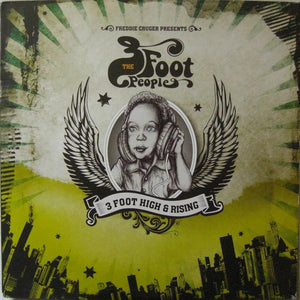 FREDDIE CRUGER / PRESENTS THE 3 FOOT PEOPLE | 3 FOOT HIGH AND RISING 2LP - SWEDISH PRESSING